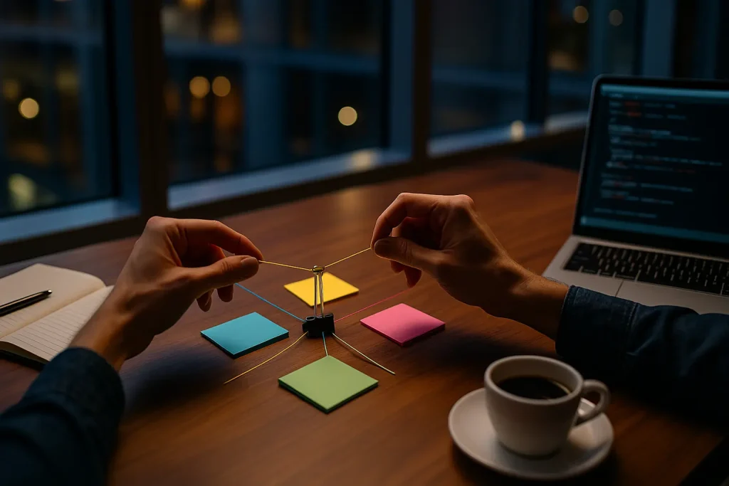 4C framework diagram for AI prompt engineering, showing creativity, context, constraints, and clarity